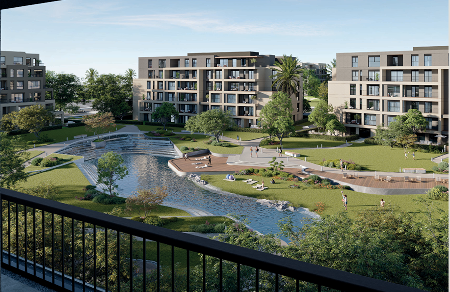 Park Central premium apartments at sunset